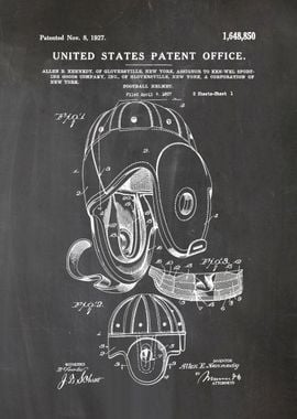 13 Football Helmet Patent