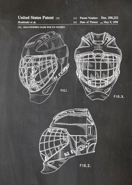 11 Hockey Goaltender Mask