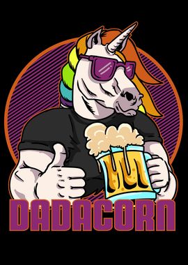 Dadacorn daddycorn unicorn