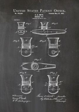 48 Kazoo Patent 1902