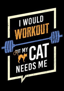 Kitten Cat Gym Workout