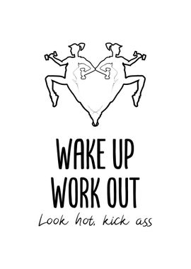 Gym Workout Funny Wall Art