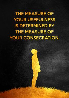 Consecration Quote