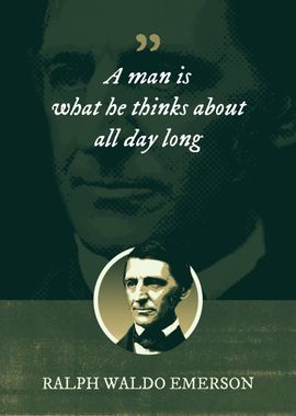 A man is what he thinks