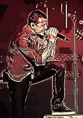 PopArt Chester Bennington 