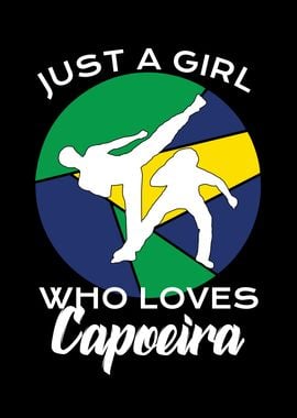 a girl who loves Capoeira