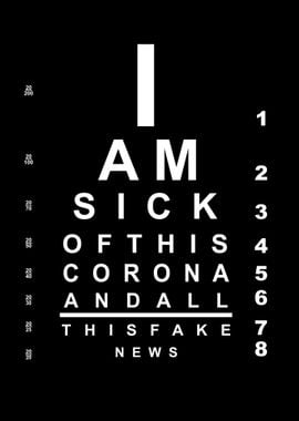 Corona eye chart