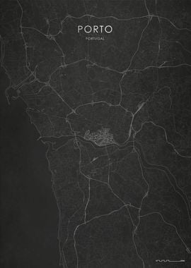 Silver Porto City Map