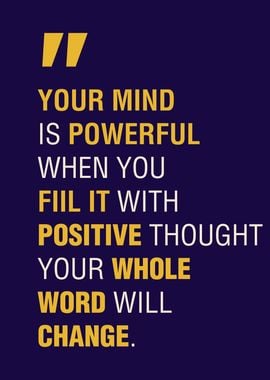 Powerful Mind Quotes 