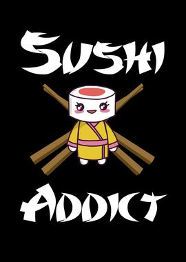 Sushi Addict Woman