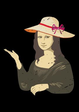 Mona Lisa with Sombrero