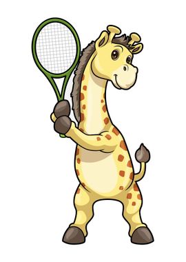 Giraffe Tennis Horns