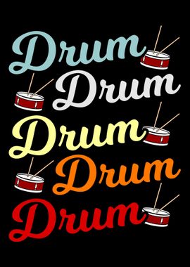 Drum Drummer Gift