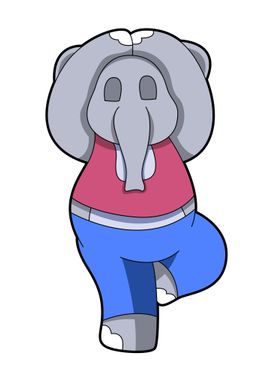 Elephant Yoga in Standing