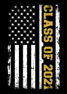 Class of 2021 US flag