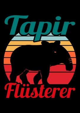 Tapir Mammal Cute Gift Ide