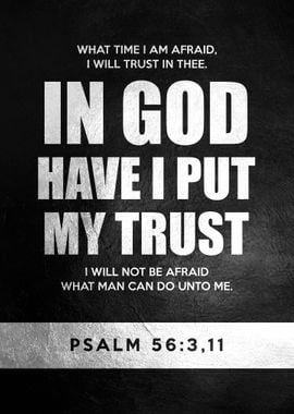 Psalm 56 3 11