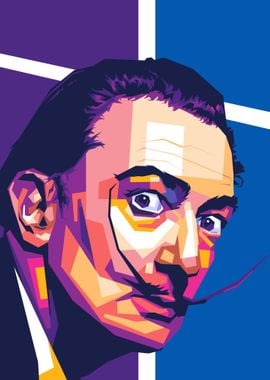 salvador dali wpap art