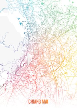 Chiang Mai map