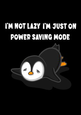 Power saving mode penguin