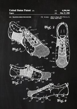 27 Soccer Cleats Patent 1