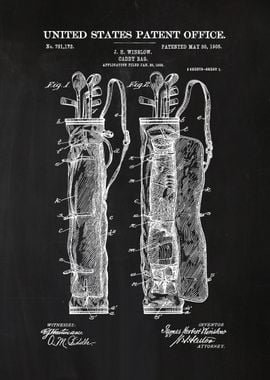 29 Golf Caddy Bag Patent 