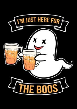 Ghost Beer Funny Boss