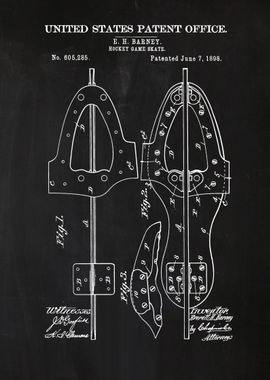 44 Hockey Skate Patent 18