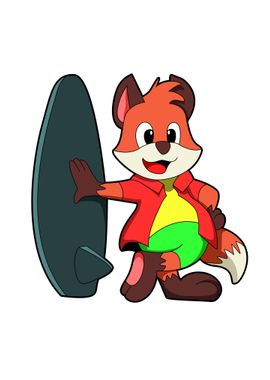 Fox Surfing Surfboard