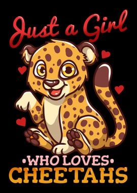 Cheetah Kawaii Cheetah Lov