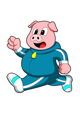 Pig Running Tracksuit