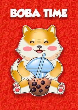 shiba inu boba time