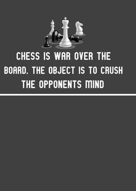 Chess is war