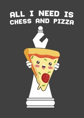 Chess and pizza