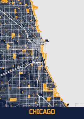 Chicago Bluefresh Map