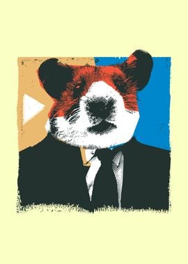 POP ART HAMSTER