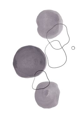 Minimal Circles Line Art 1