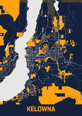 Kelowna Bluefresh Map