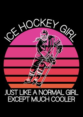 ice hockey girl