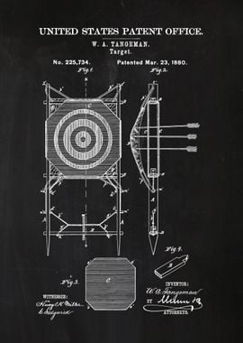 69 Archery Target Patent 