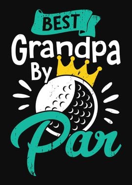 Golfing Grandpa Design