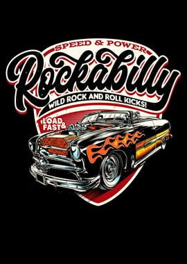 Rockabilly Vintage Car