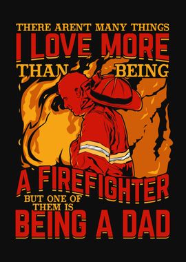 Firefighter Dad Design 