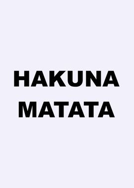 hakuna matata