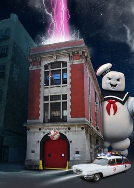 Ghostbusters movie art