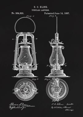 Tubular lantern patent