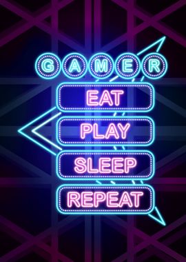 Gamer Activities Poster