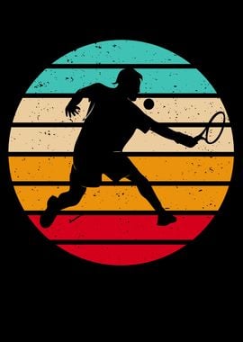 Tennis Player Vintage