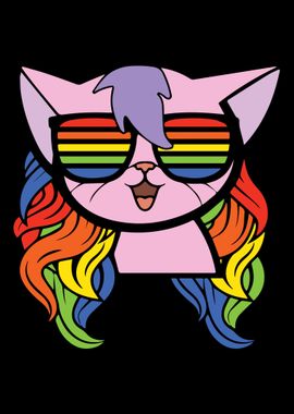 Gay Lesbian LGBT Cat