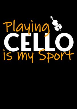 playing cello is my sport